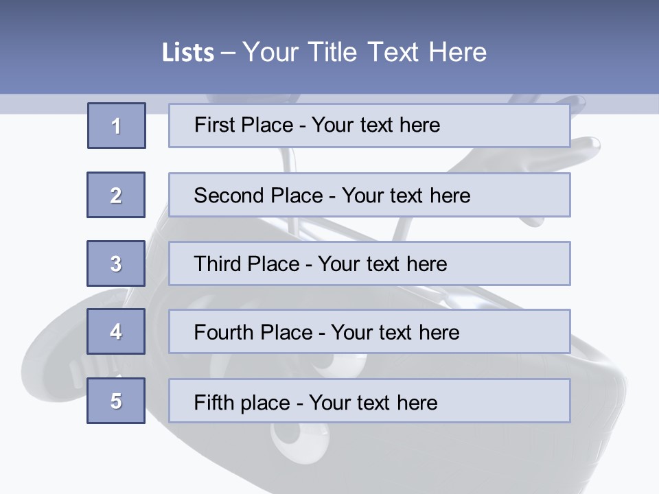 Wheel Service Rubber PowerPoint Template