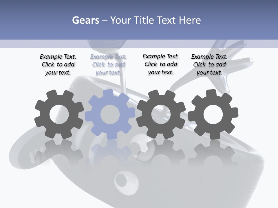 Wheel Service Rubber PowerPoint Template