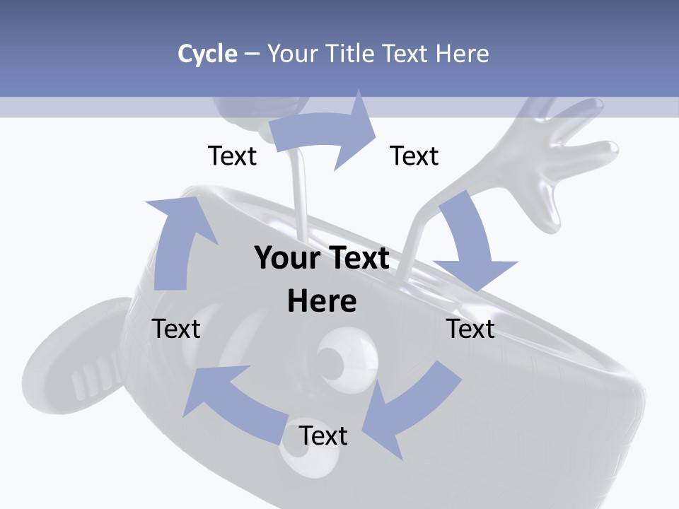 Wheel Service Rubber PowerPoint Template