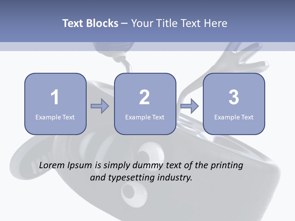Wheel Service Rubber PowerPoint Template