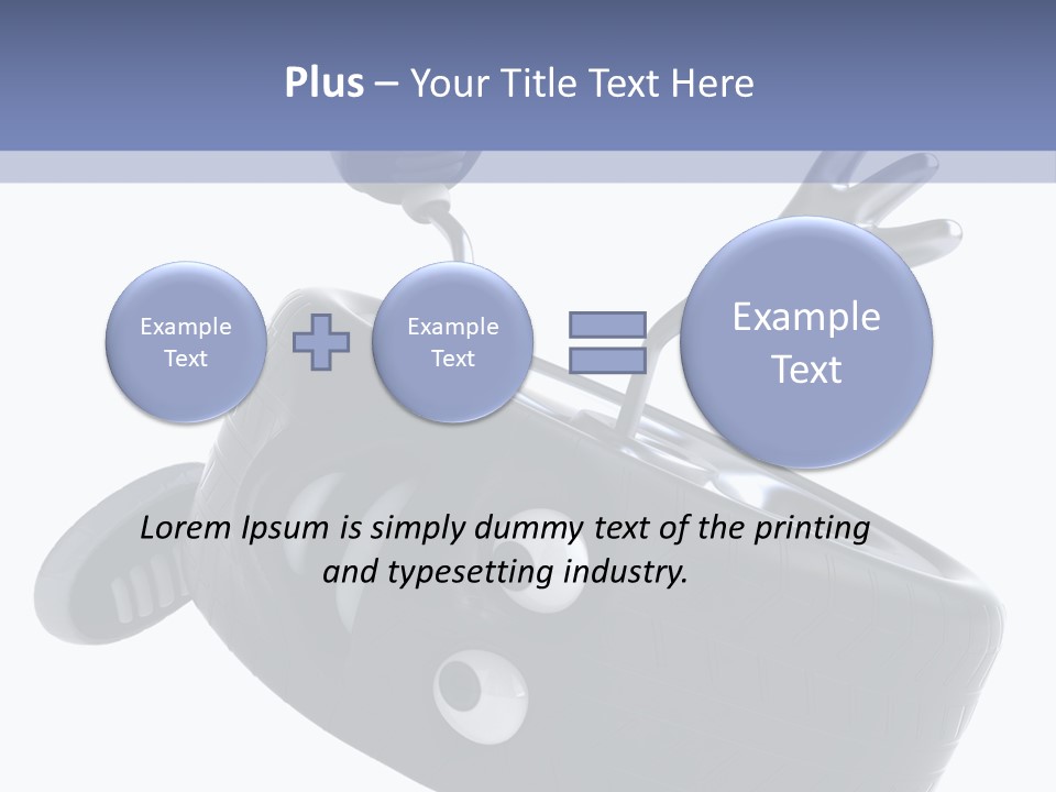 Wheel Service Rubber PowerPoint Template