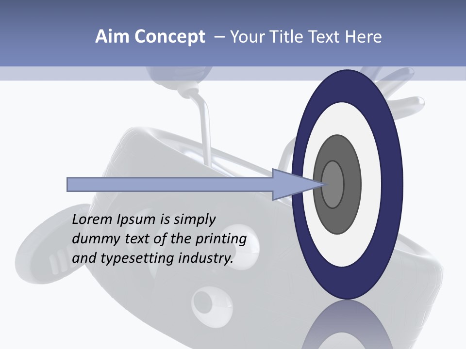 Wheel Service Rubber PowerPoint Template
