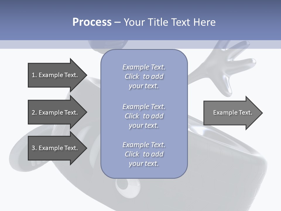 Wheel Service Rubber PowerPoint Template