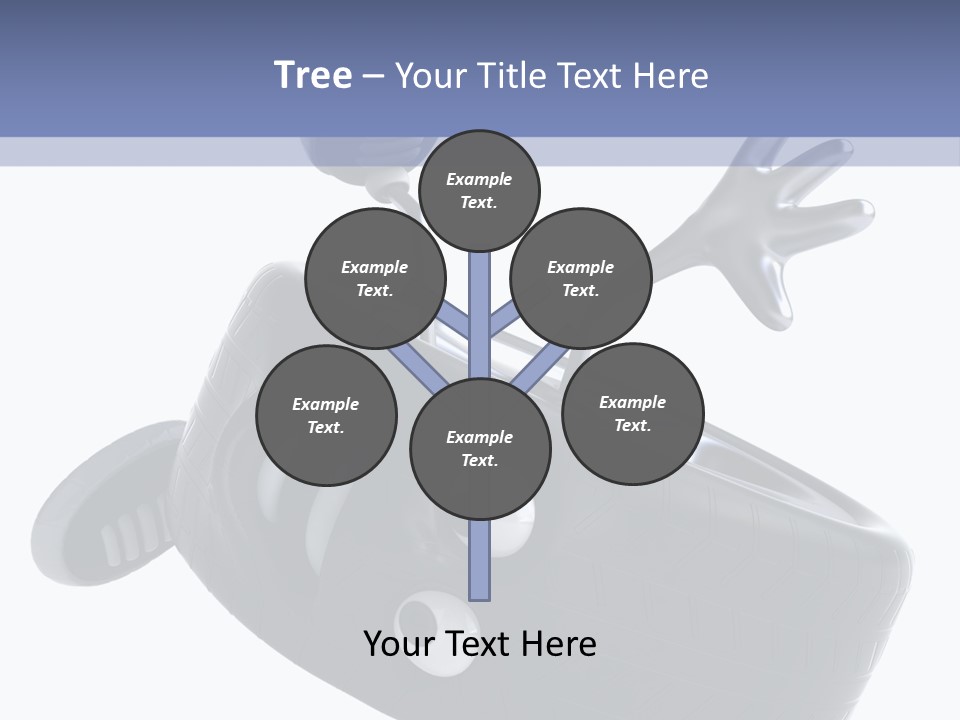 Wheel Service Rubber PowerPoint Template