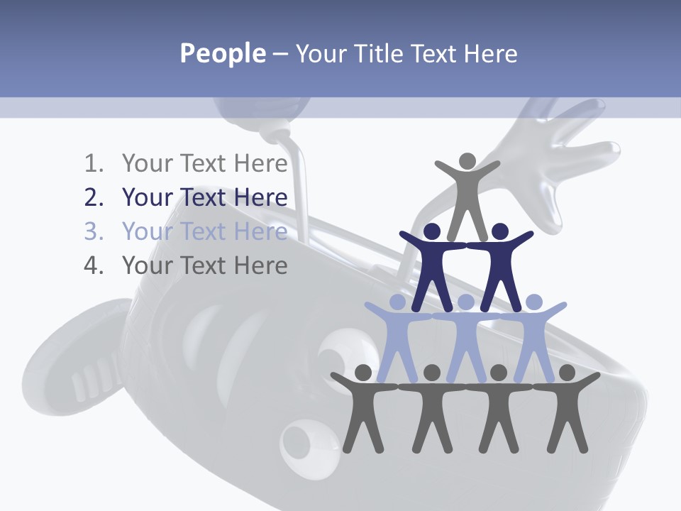 Wheel Service Rubber PowerPoint Template