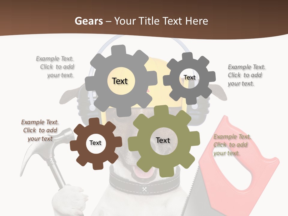 Animal Improvement Canine PowerPoint Template