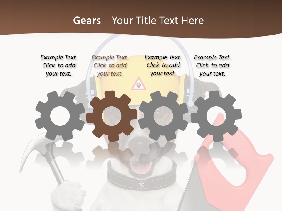 Animal Improvement Canine PowerPoint Template
