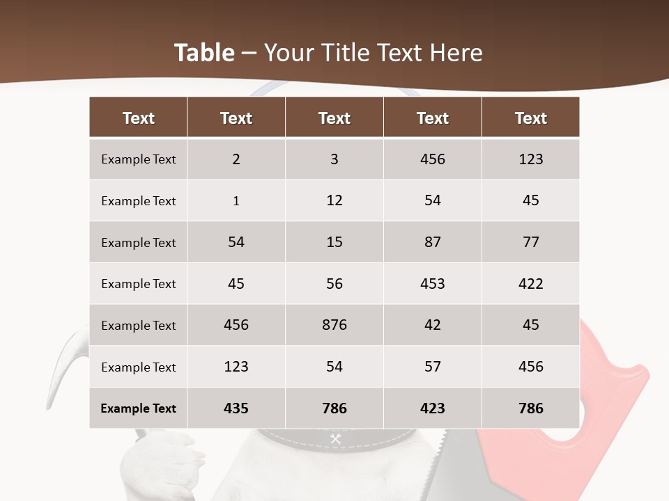 Animal Improvement Canine PowerPoint Template