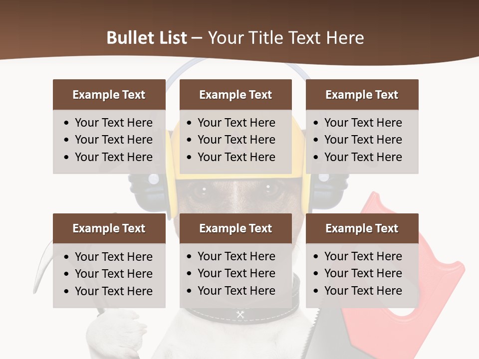 Animal Improvement Canine PowerPoint Template