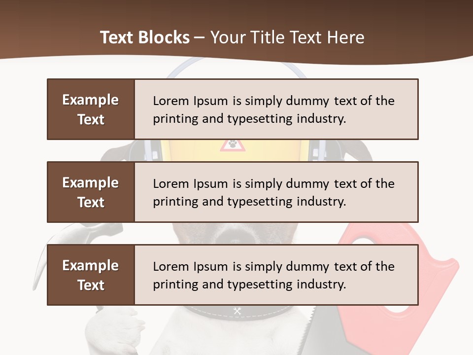 Animal Improvement Canine PowerPoint Template