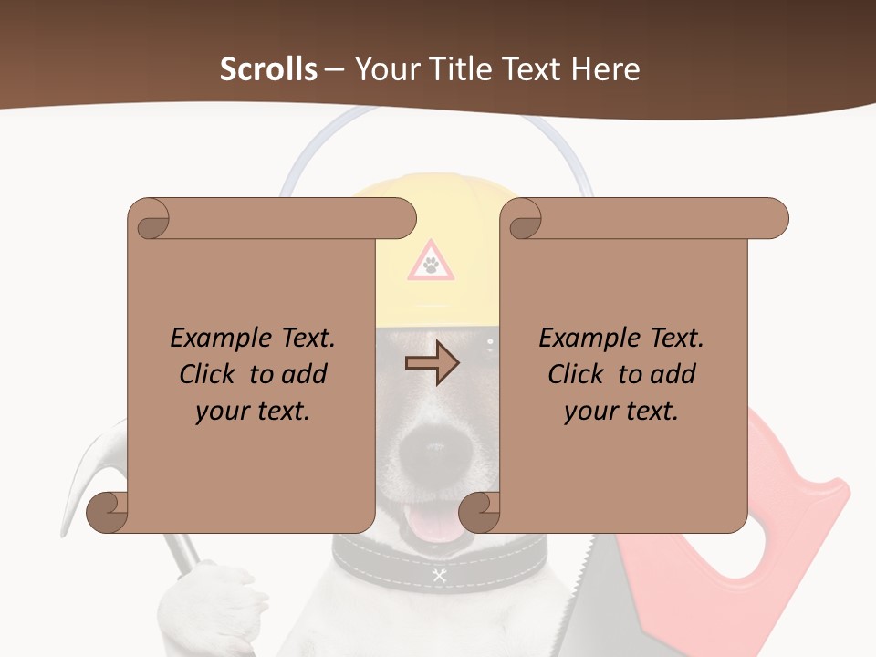 Animal Improvement Canine PowerPoint Template