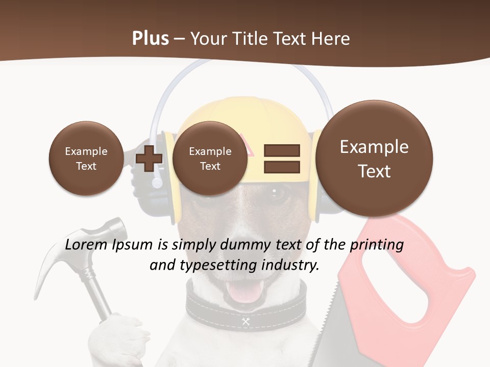 Animal Improvement Canine PowerPoint Template