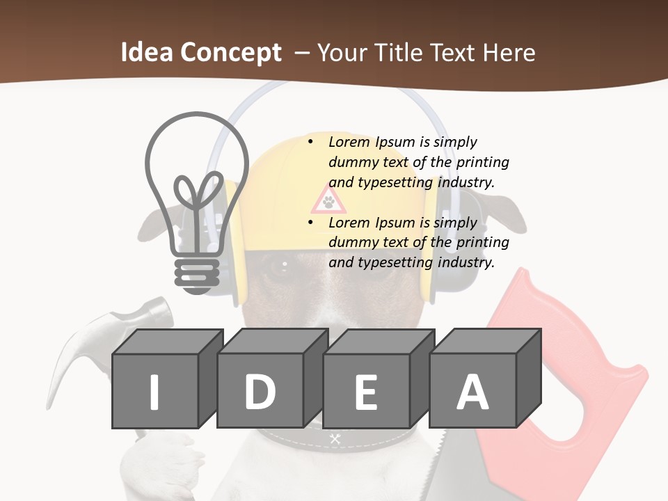 Animal Improvement Canine PowerPoint Template