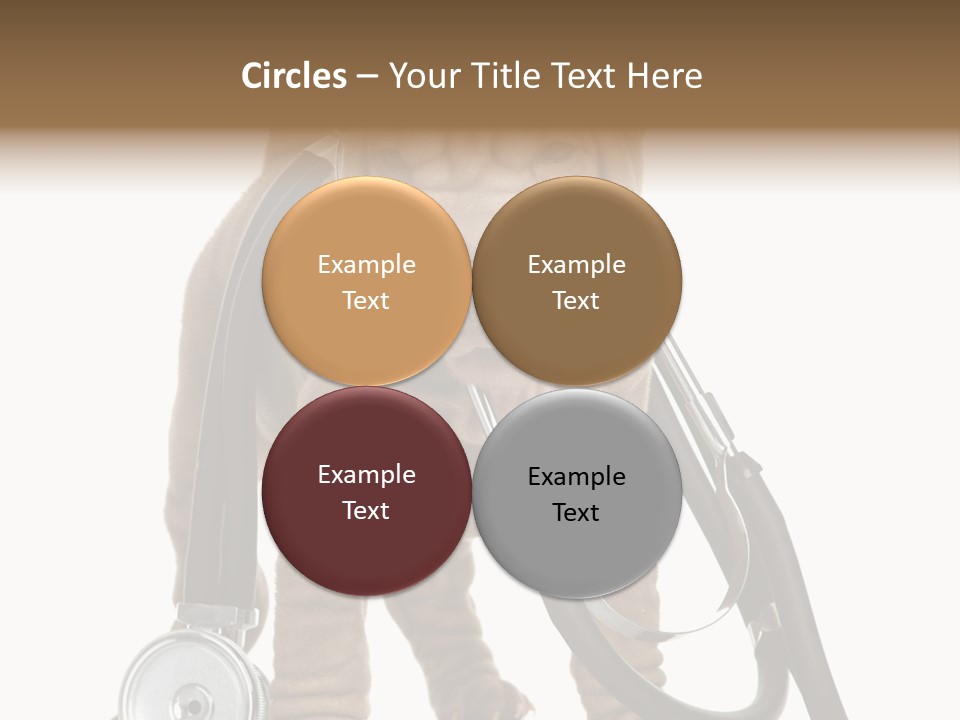 Mammal Puppy White PowerPoint Template