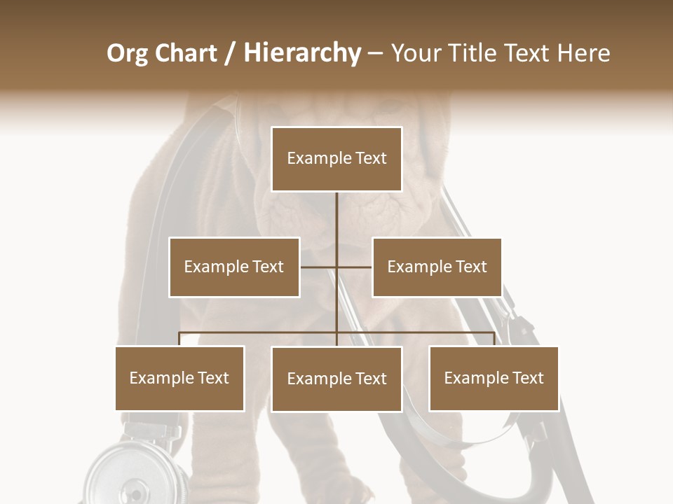 Mammal Puppy White PowerPoint Template