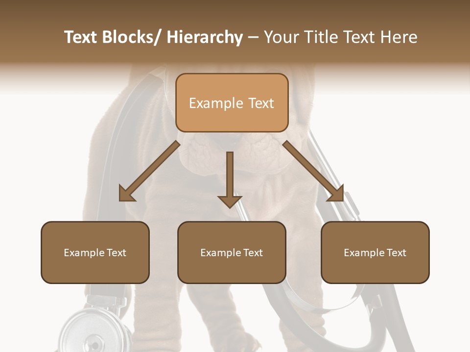 Mammal Puppy White PowerPoint Template