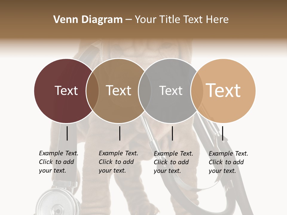 Mammal Puppy White PowerPoint Template