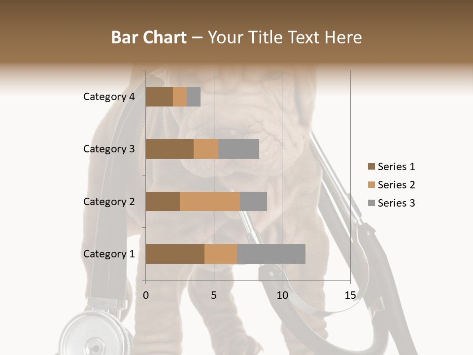 Mammal Puppy White PowerPoint Template