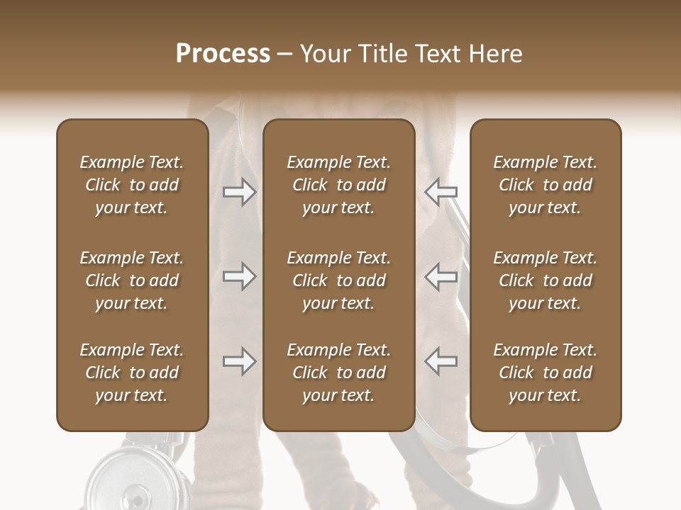 Mammal Puppy White PowerPoint Template