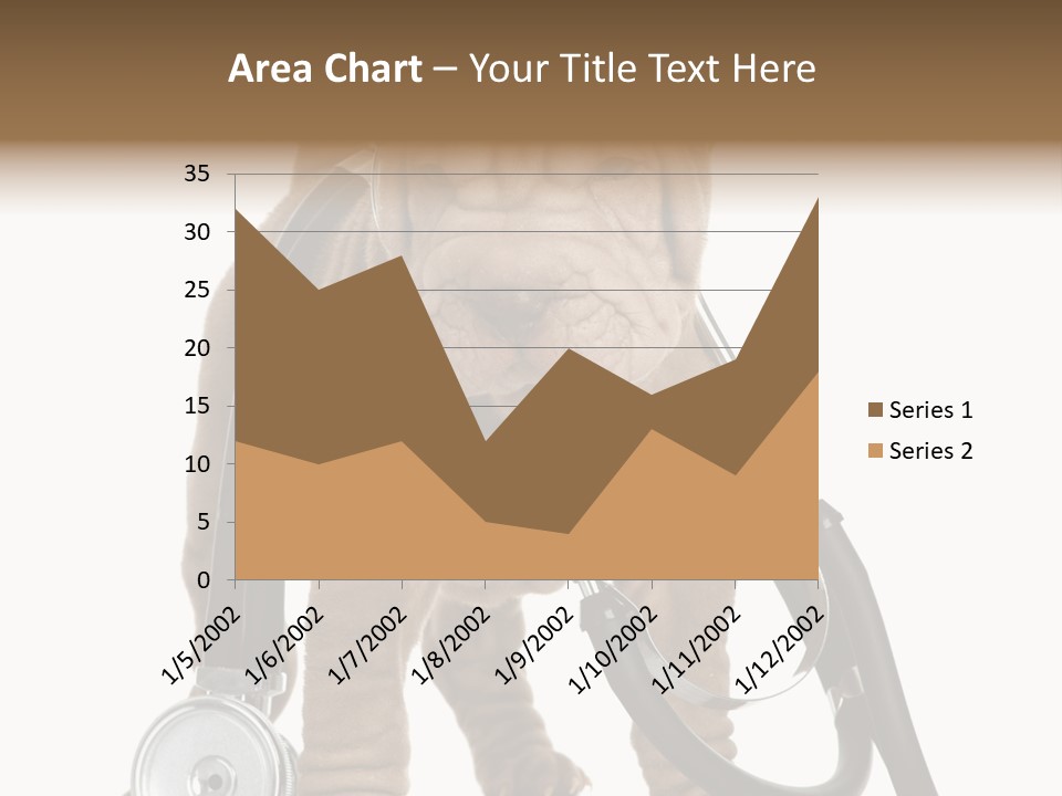 Mammal Puppy White PowerPoint Template