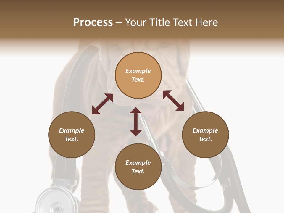 Mammal Puppy White PowerPoint Template