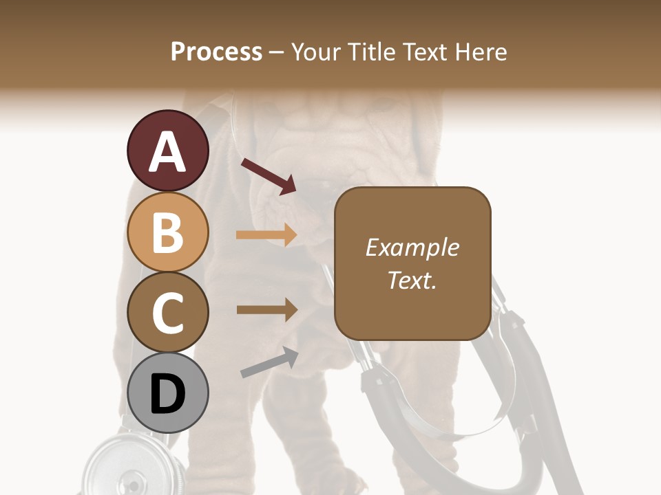 Mammal Puppy White PowerPoint Template