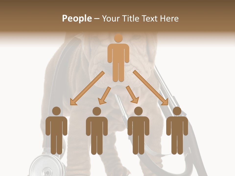 Mammal Puppy White PowerPoint Template