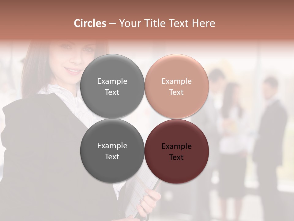 Confident Friendly Face PowerPoint Template