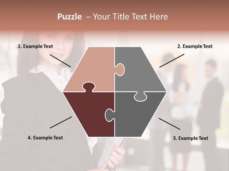 Confident Friendly Face PowerPoint Template