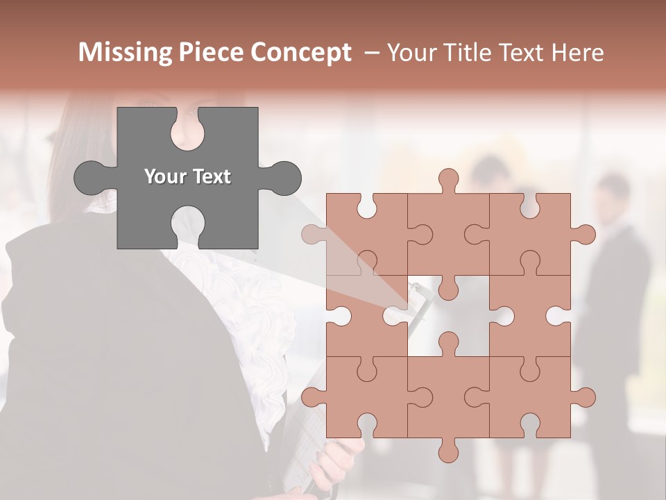 Confident Friendly Face PowerPoint Template