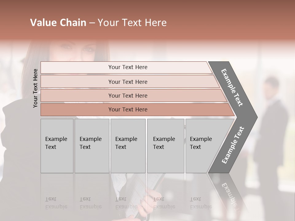 Confident Friendly Face PowerPoint Template