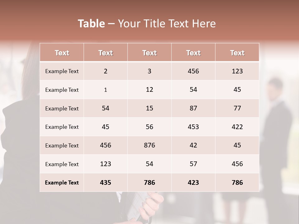 Confident Friendly Face PowerPoint Template