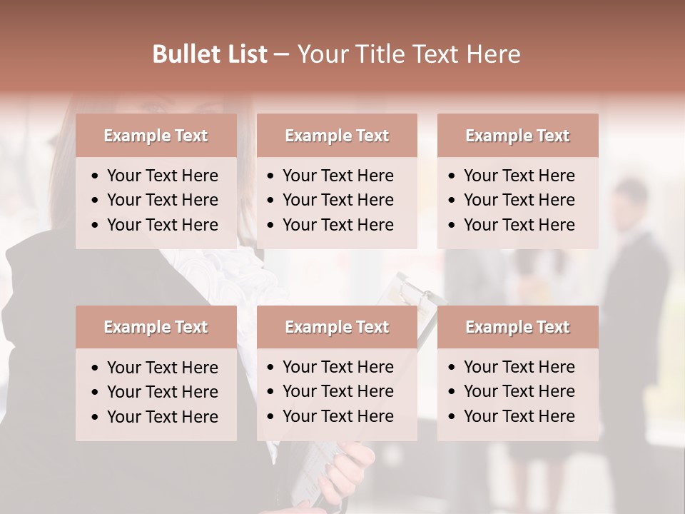 Confident Friendly Face PowerPoint Template