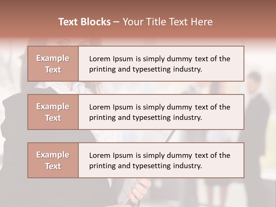 Confident Friendly Face PowerPoint Template