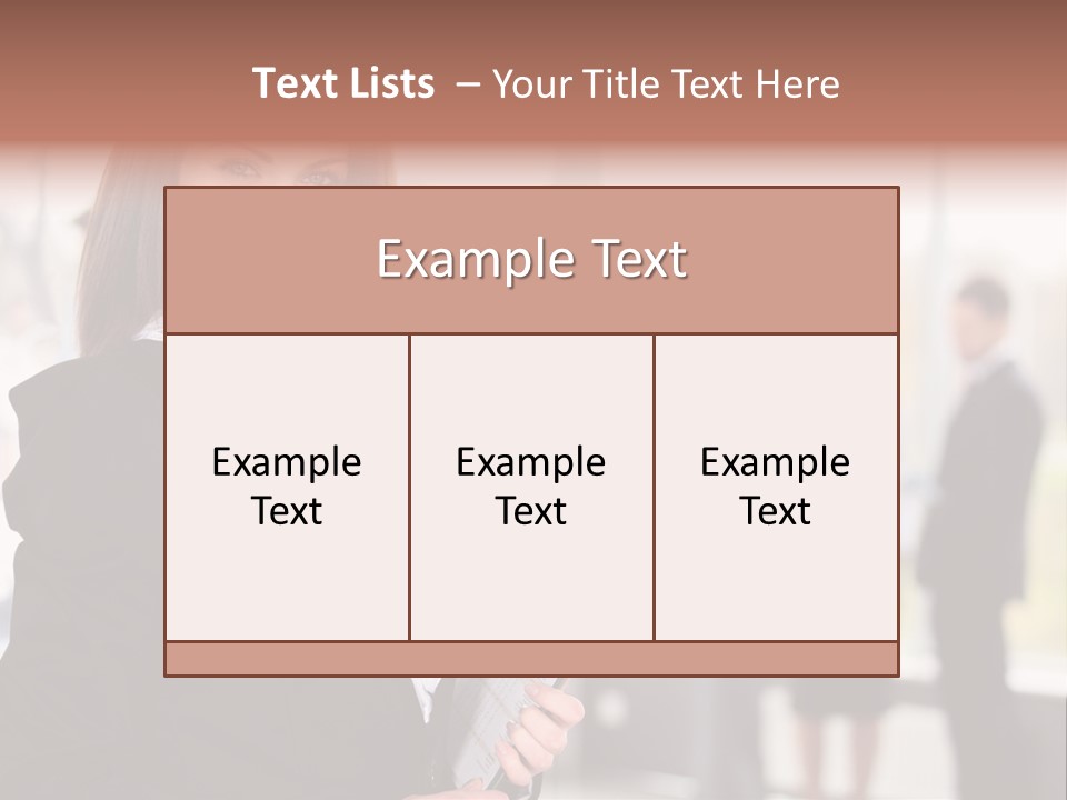 Confident Friendly Face PowerPoint Template