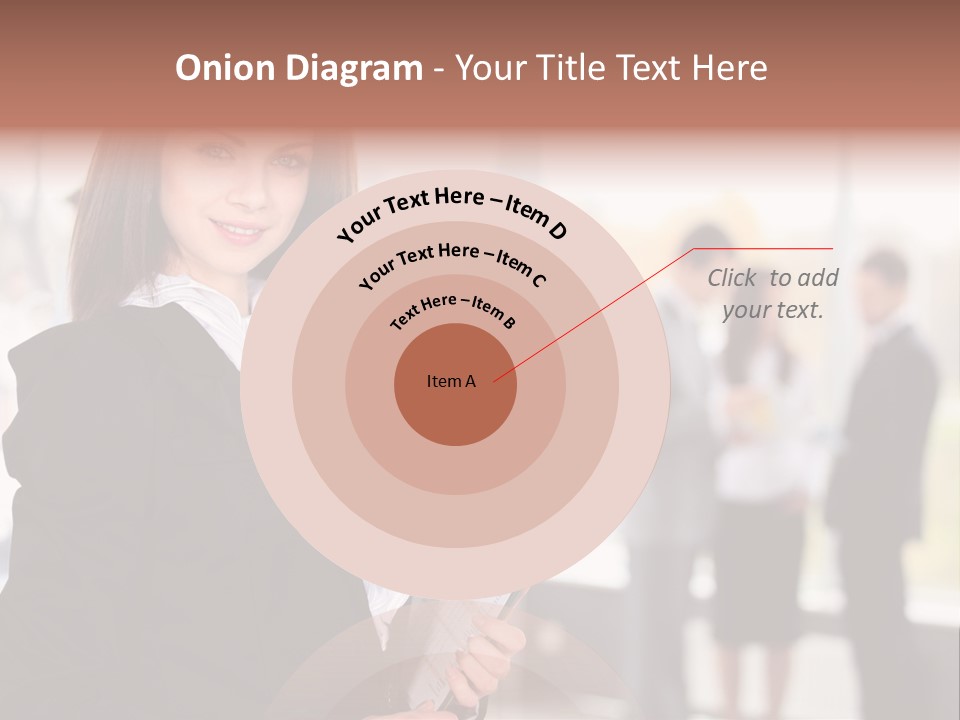 Confident Friendly Face PowerPoint Template