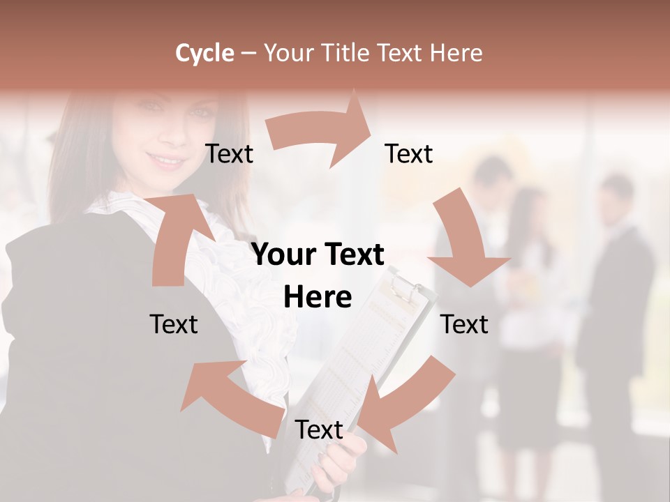 Confident Friendly Face PowerPoint Template