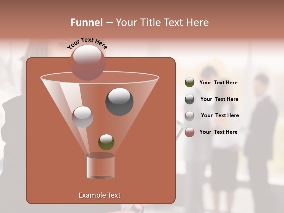 Confident Friendly Face PowerPoint Template