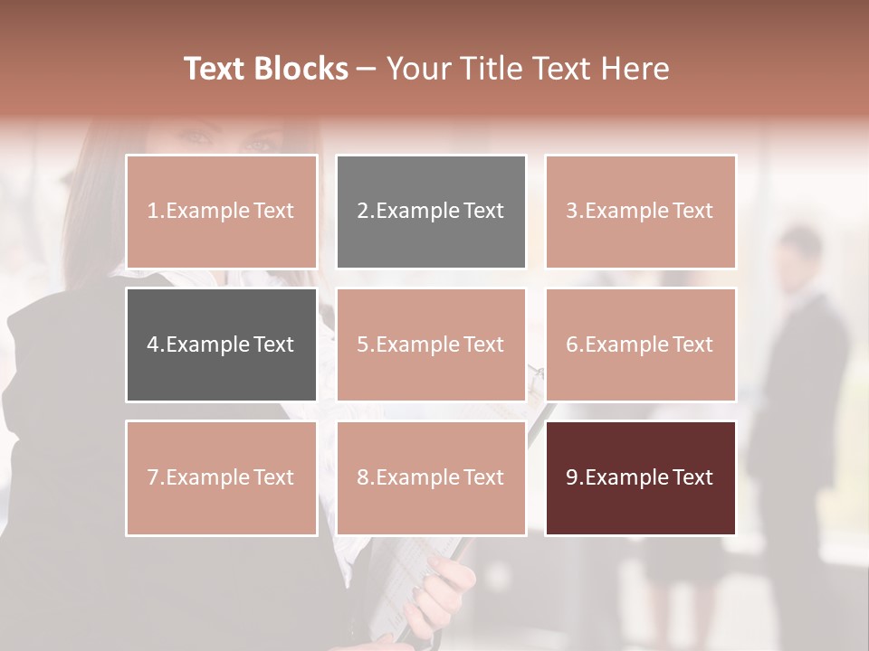 Confident Friendly Face PowerPoint Template