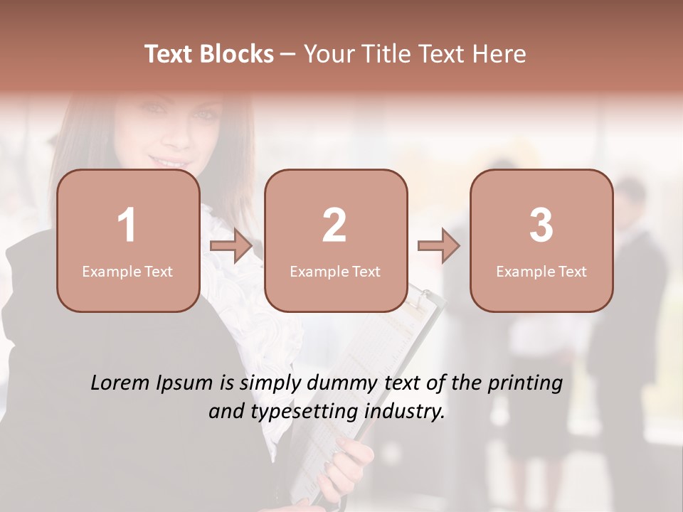 Confident Friendly Face PowerPoint Template