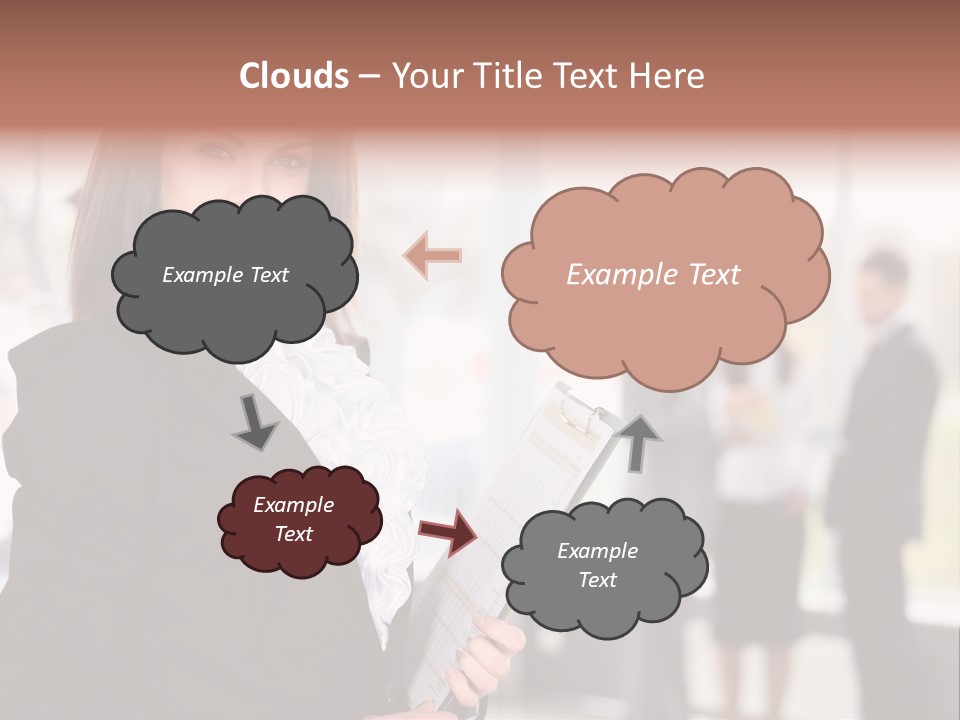 Confident Friendly Face PowerPoint Template