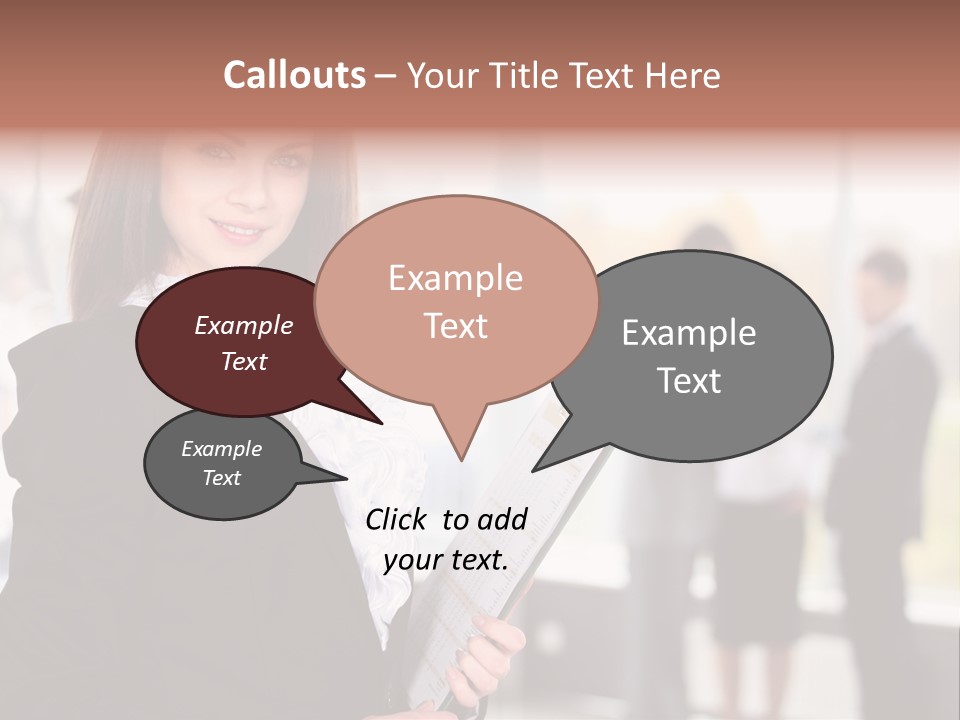 Confident Friendly Face PowerPoint Template