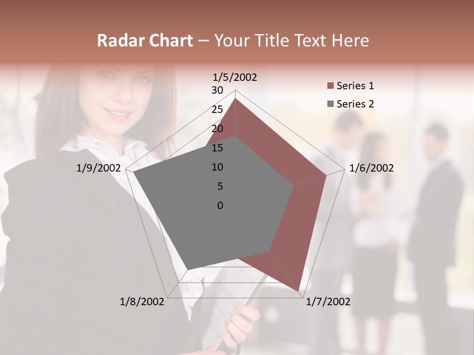 Confident Friendly Face PowerPoint Template