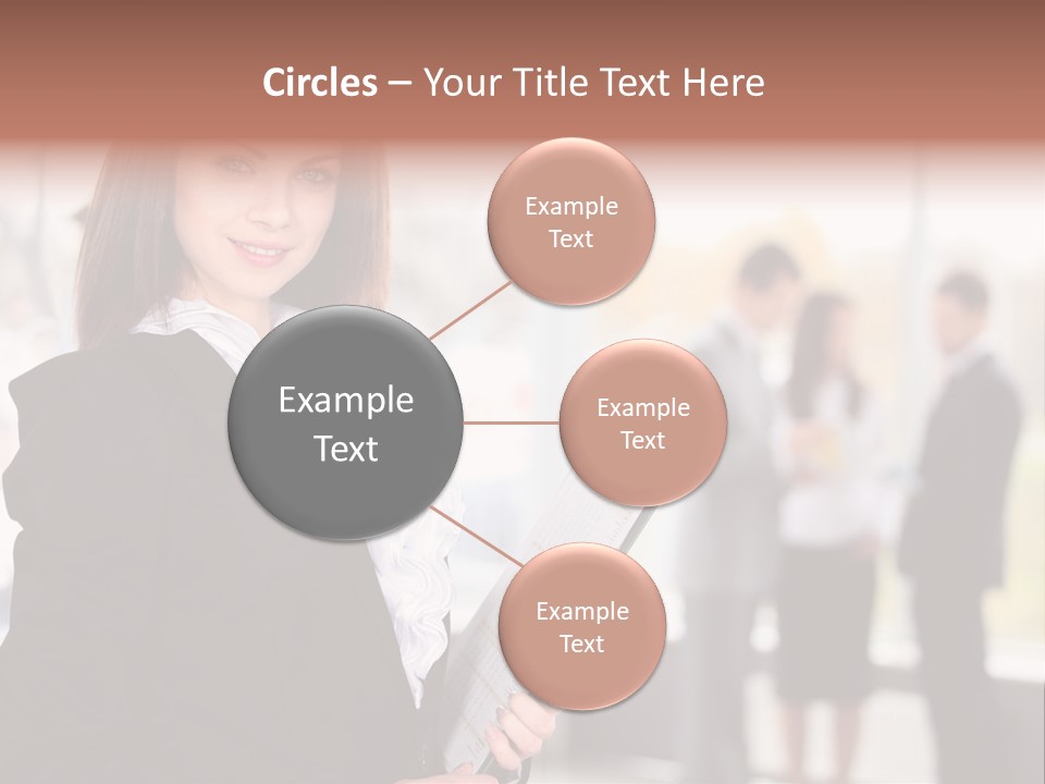 Confident Friendly Face PowerPoint Template