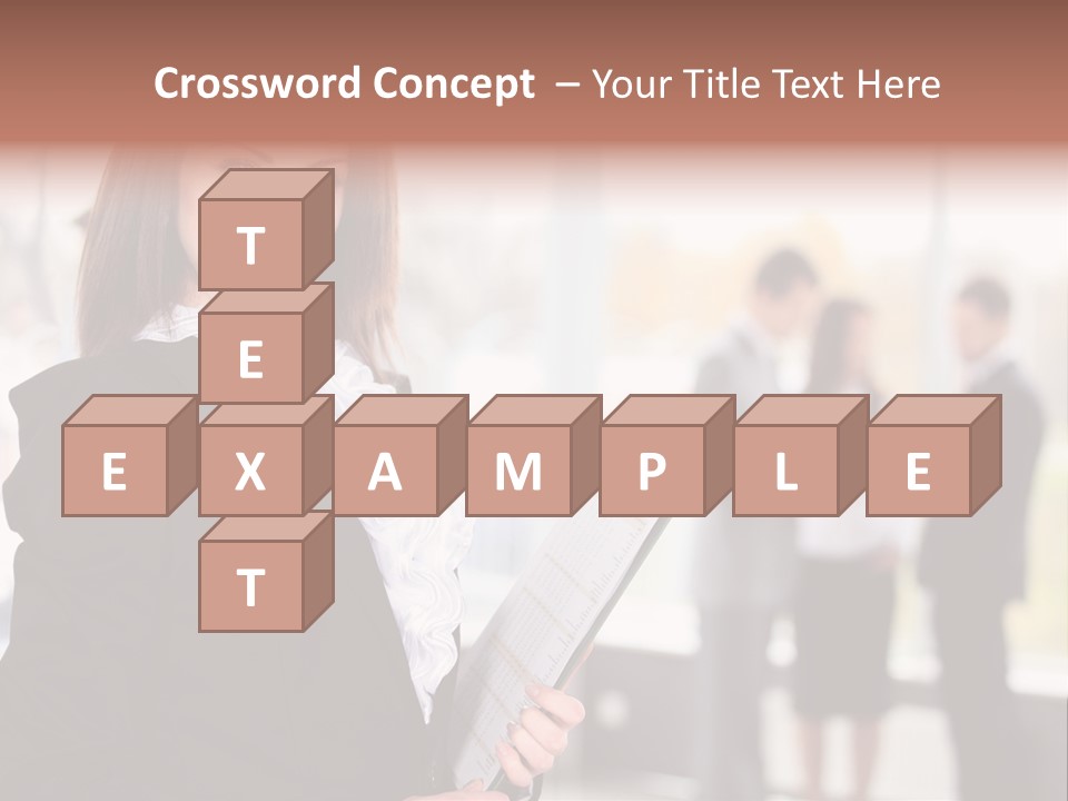 Confident Friendly Face PowerPoint Template