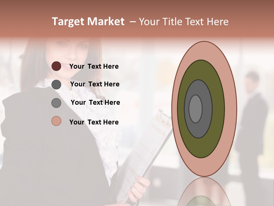 Confident Friendly Face PowerPoint Template