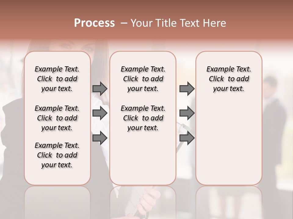 Confident Friendly Face PowerPoint Template