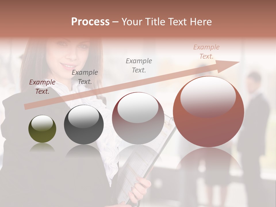 Confident Friendly Face PowerPoint Template