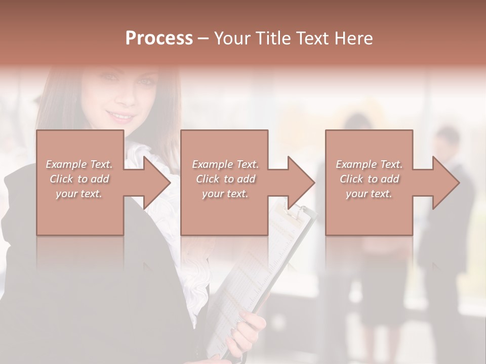 Confident Friendly Face PowerPoint Template