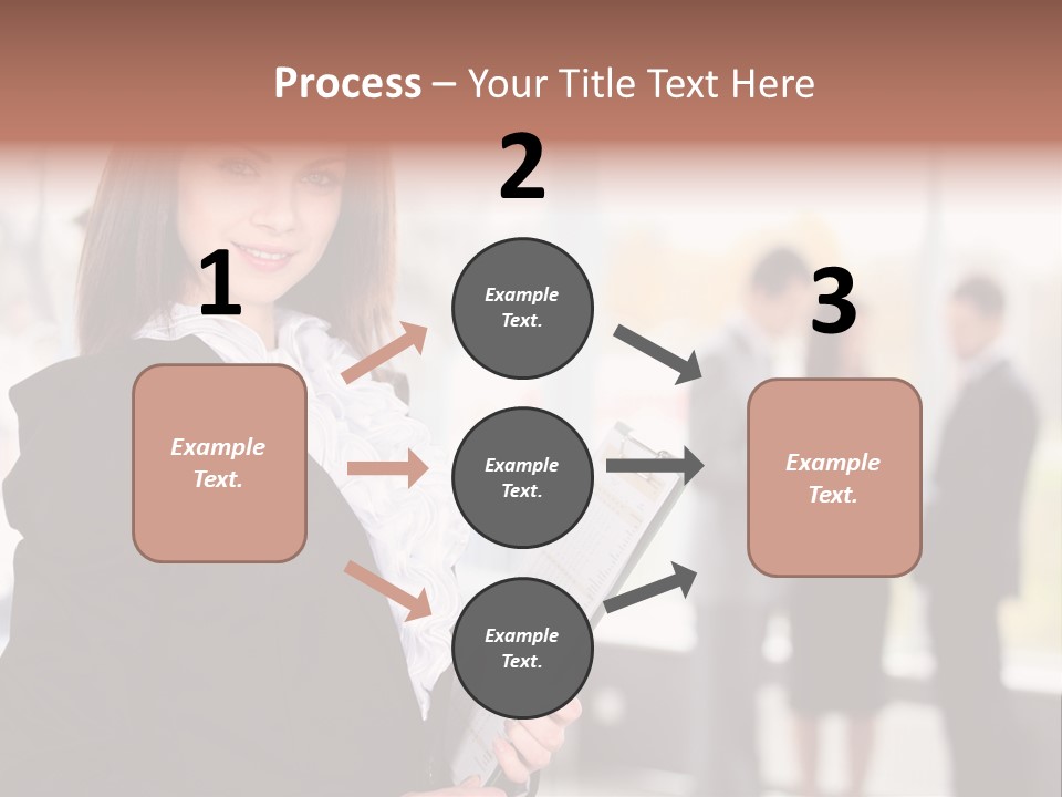 Confident Friendly Face PowerPoint Template